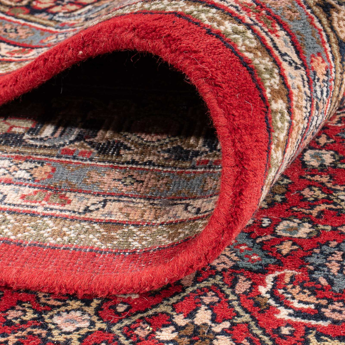 Alfombra oriental - Bidjar - Indus - 353 x 253 cm - rojo