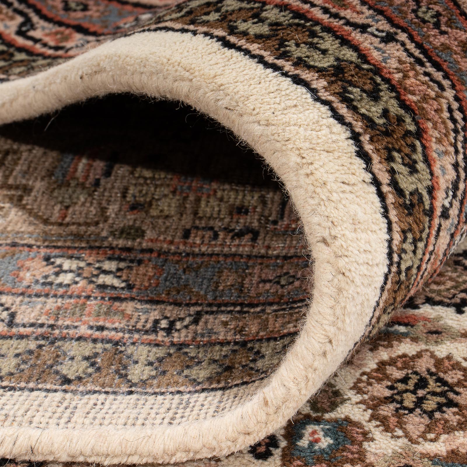 Alfombra oriental - Bidjar - Indus - 355 x 249 cm - beige