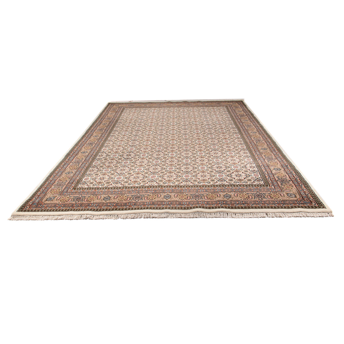 Alfombra oriental - Bidjar - Indus - 355 x 249 cm - beige