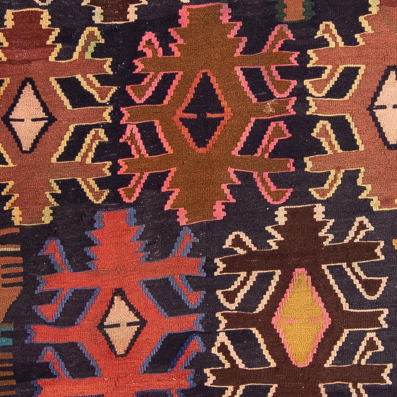 Alfombra de pasillo Alfombra Kelim - Antigua - 300 x 135 cm - multicolor