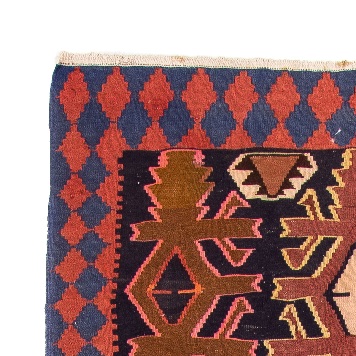 Kilim antiguo Alfombra 135x300cm