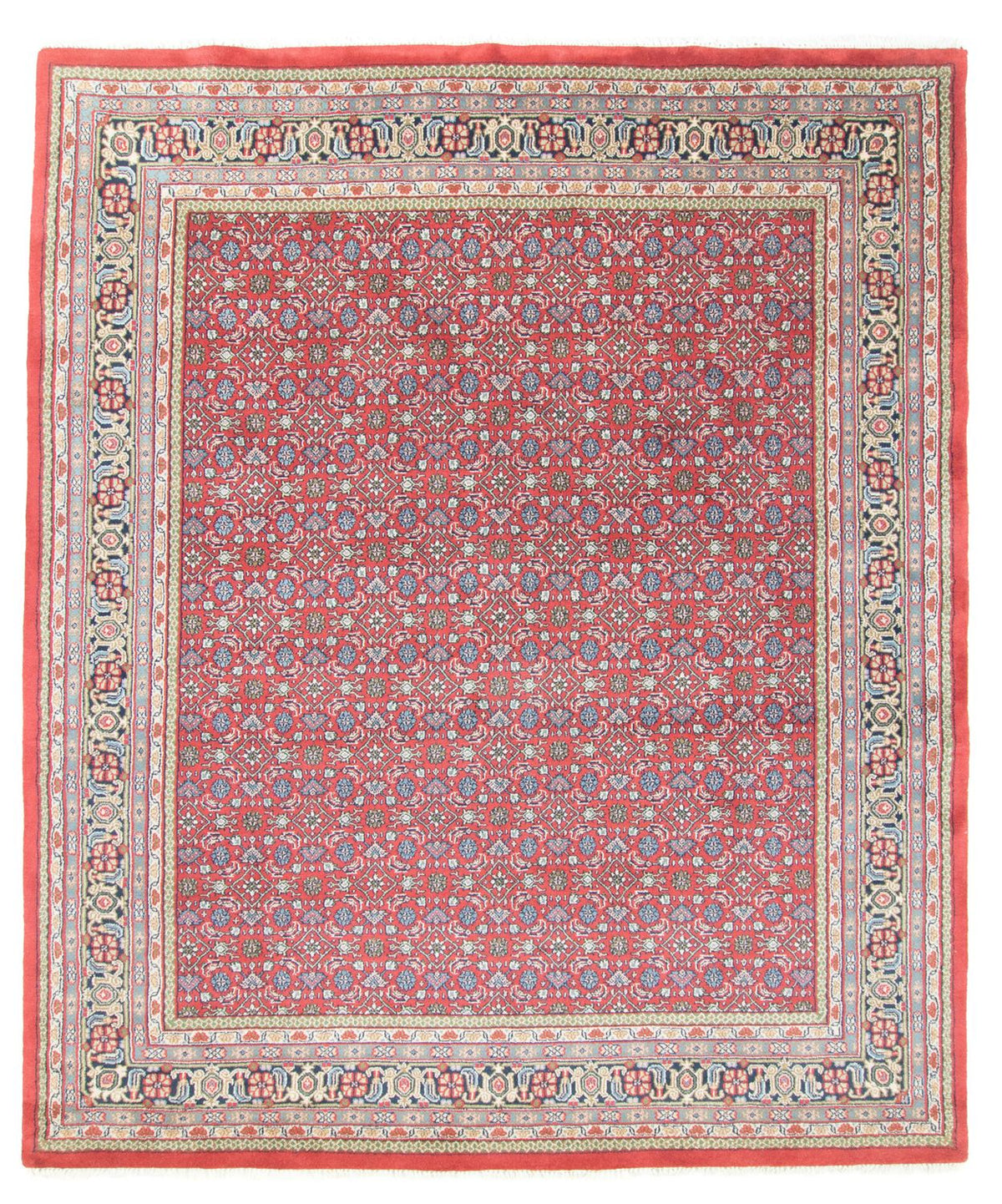 Alfombra oriental - Bidjar - Indus - 305 x 255 cm - rojo