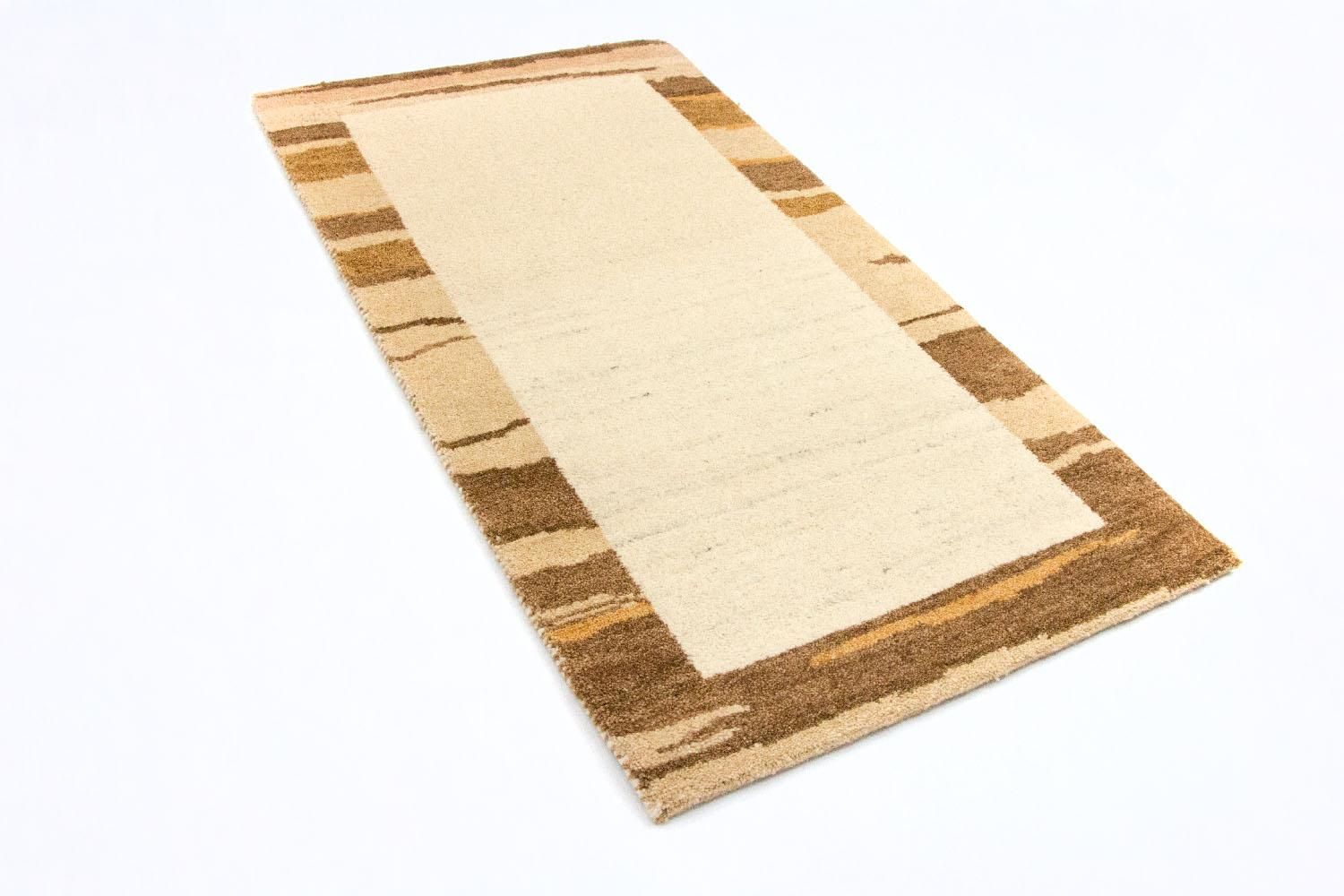 Alfombra Gabbeh - Indus - 141 x 75 cm - beige