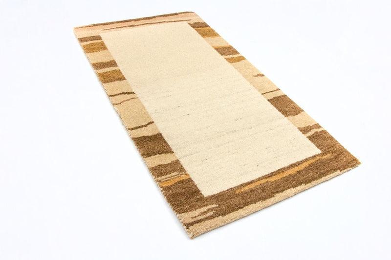 Alfombra Gabbeh - Indus - 141 x 75 cm - beige