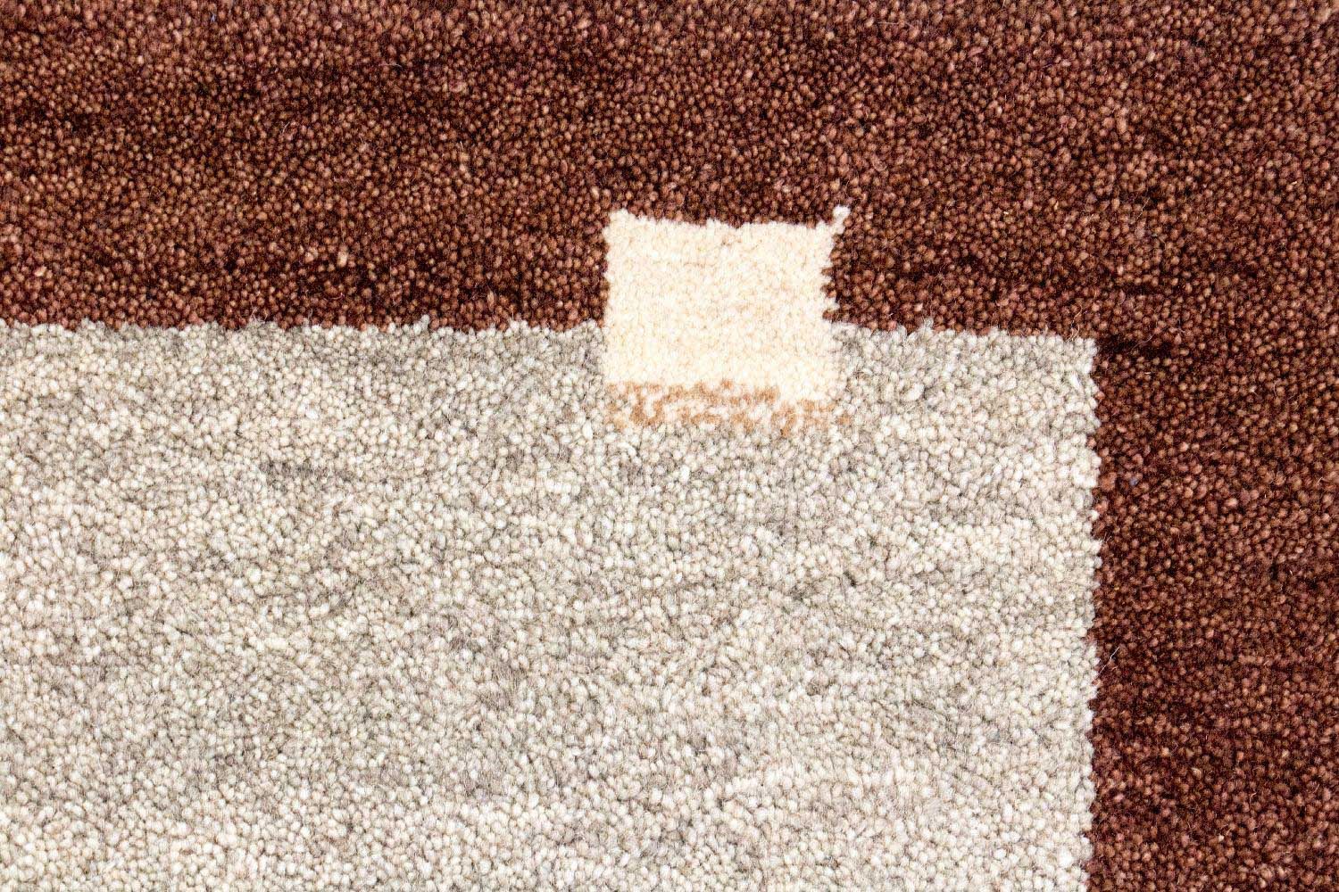 Alfombra Gabbeh - Indus - 135 x 72 cm - beige