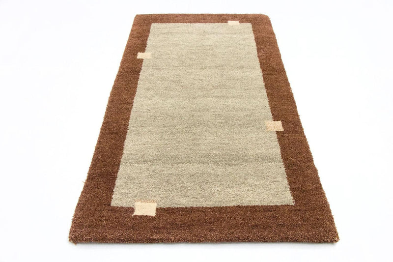 Alfombra Gabbeh - Indus - 135 x 72 cm - beige