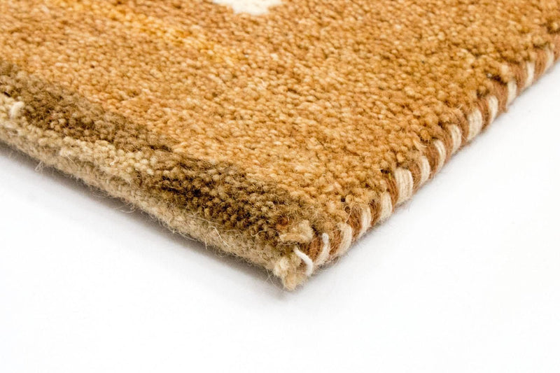 Alfombra Gabbeh - Indus - 142 x 72 cm - beige