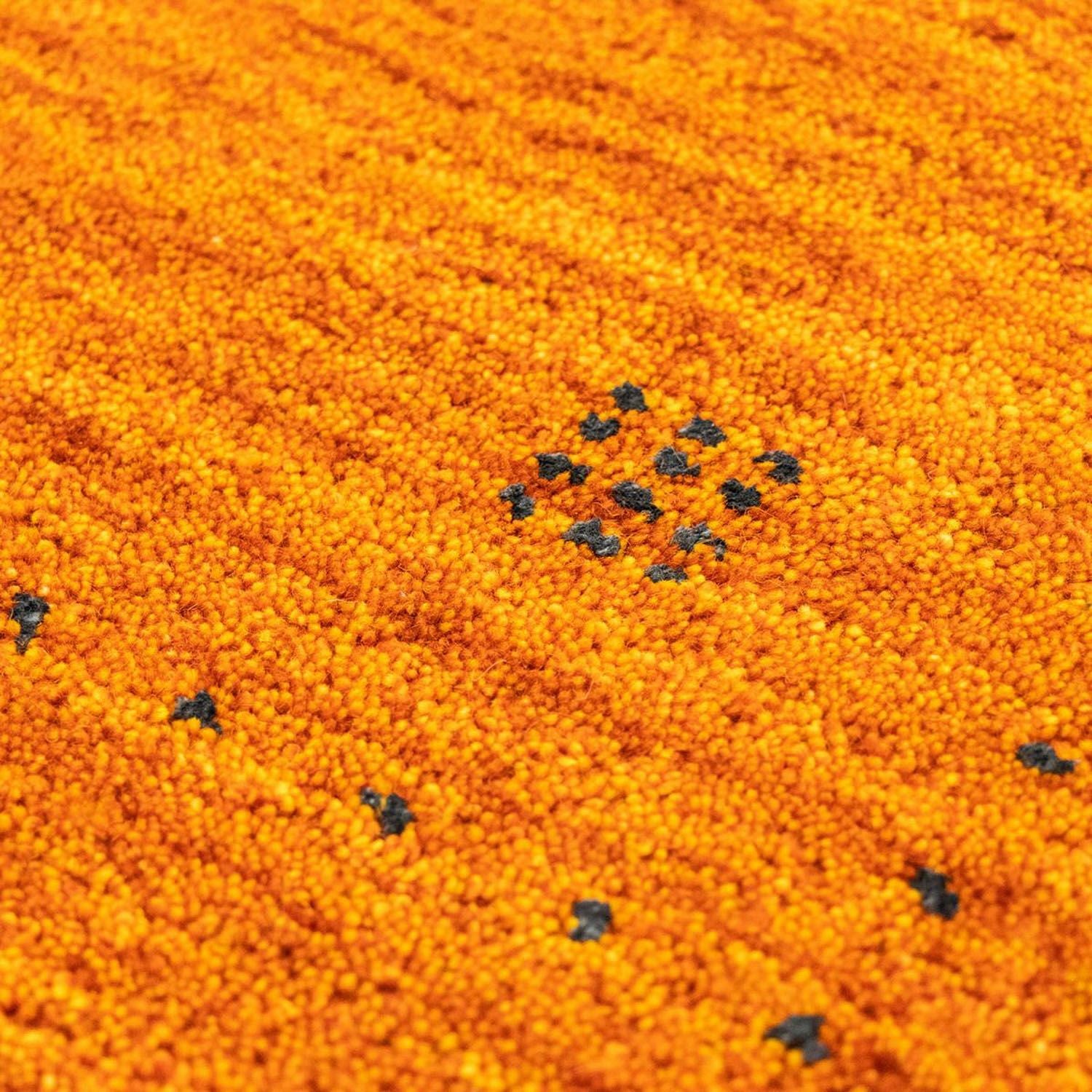 Alfombra Gabbeh - Softy - 155 x 83 cm - naranja