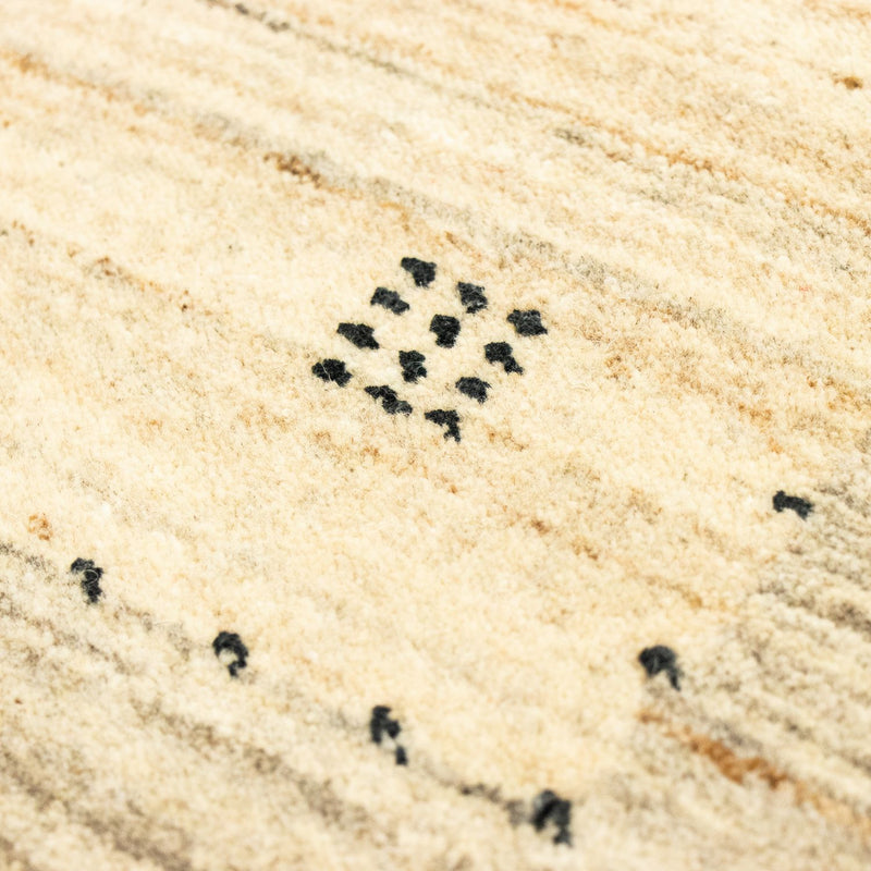 Alfombra Gabbeh - Softy - 139 x 72 cm - natural
