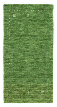 Alfombra Gabbeh - Softy - 143 x 72 cm - verde