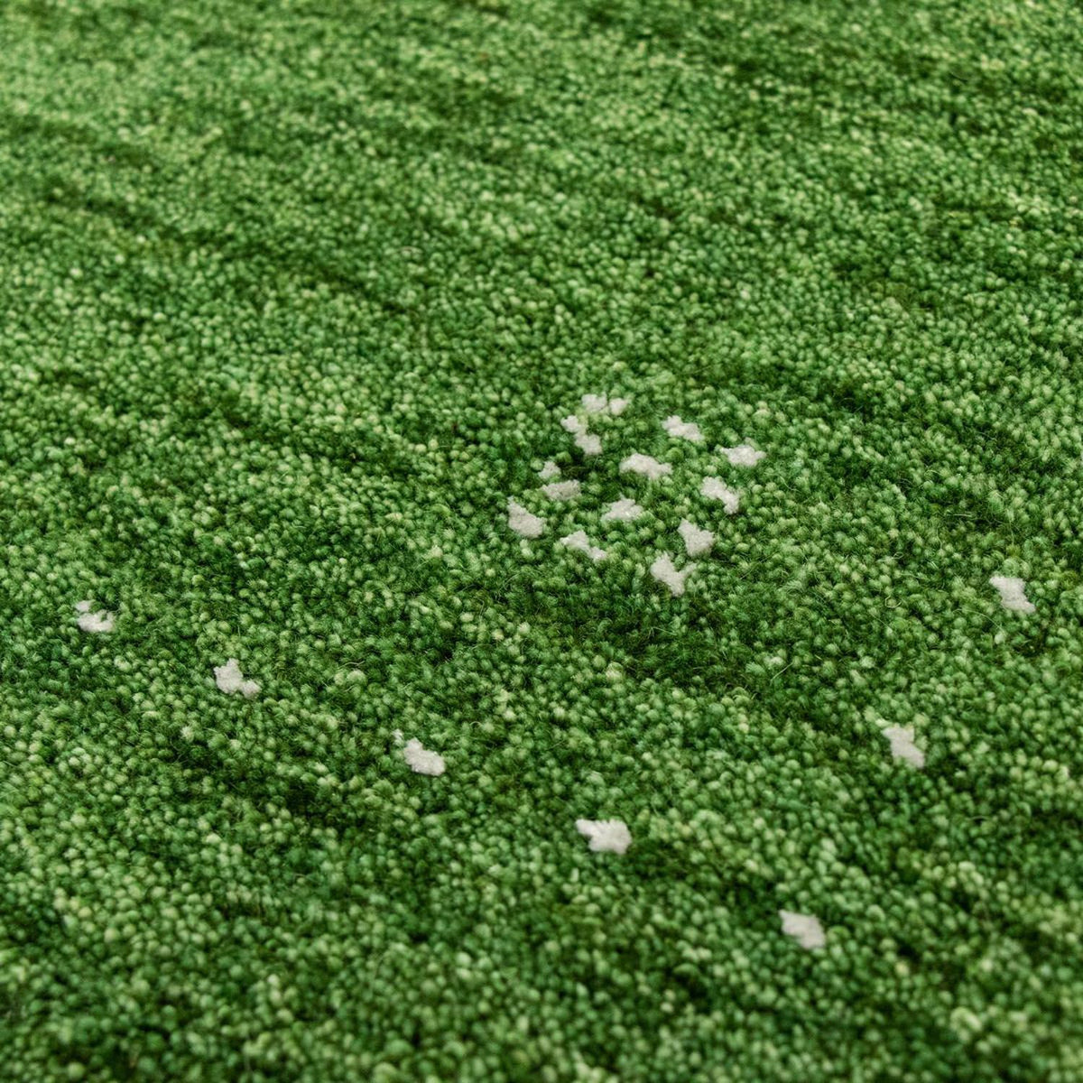 Alfombra Gabbeh - Softy - 143 x 72 cm - verde