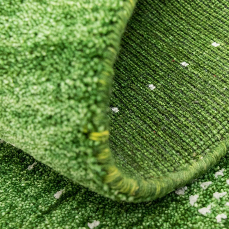 Alfombra Gabbeh - Softy - 143 x 72 cm - verde