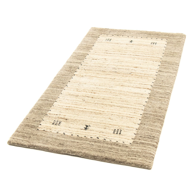 Alfombra Gabbeh - Softy - 142 x 70 cm - natural