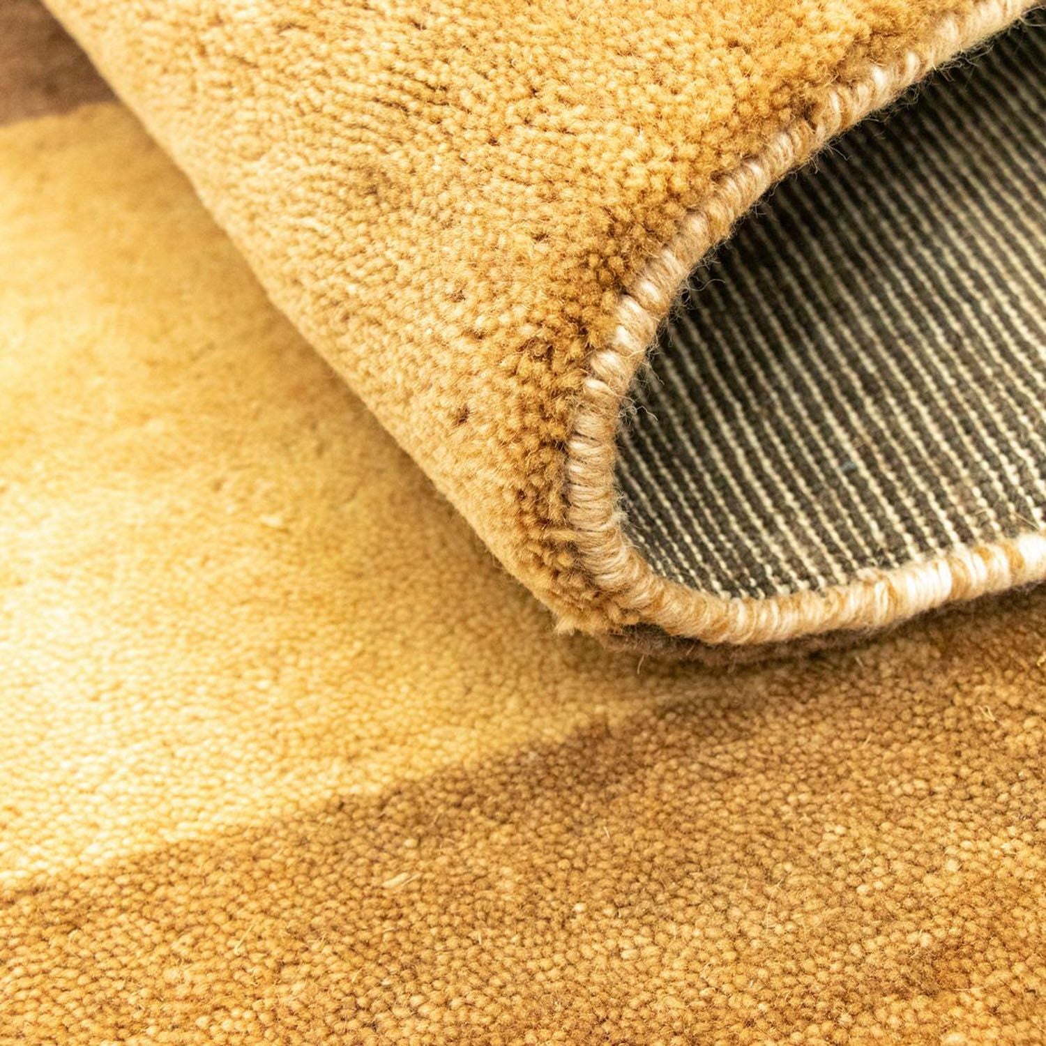 Alfombra Gabbeh - Softy - 229 x 164 cm - beige oscuro