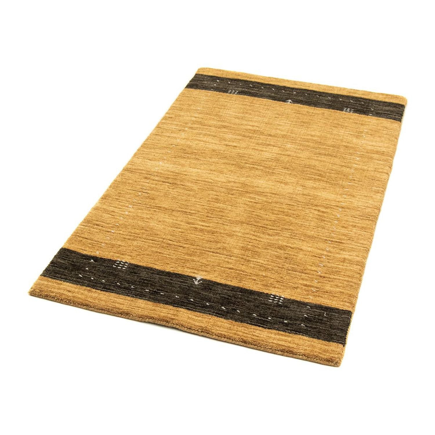 Alfombra Gabbeh - Softy - 137 x 73 cm - beige oscuro