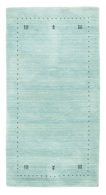 Alfombra Gabbeh - Softy - 142 x 73 cm - azul claro