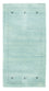 Alfombra Gabbeh - Softy - 142 x 73 cm - azul claro