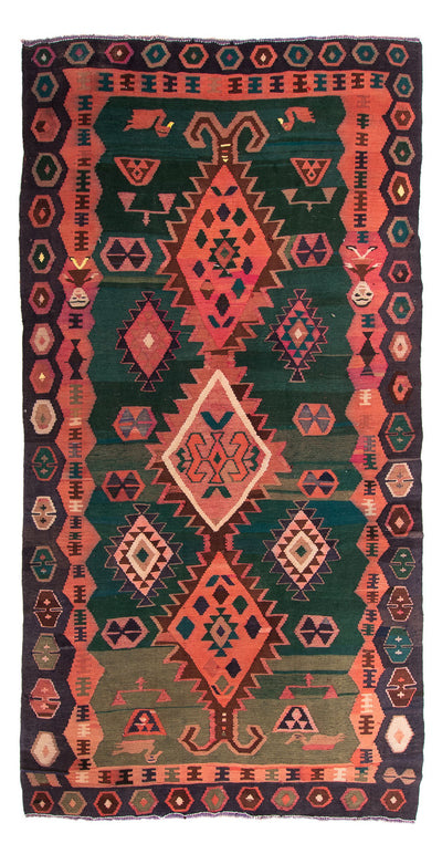 Kilim antiguo Alfombra 175x310cm