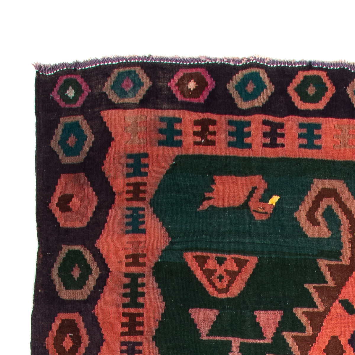 Kilim antiguo Alfombra 175x310cm