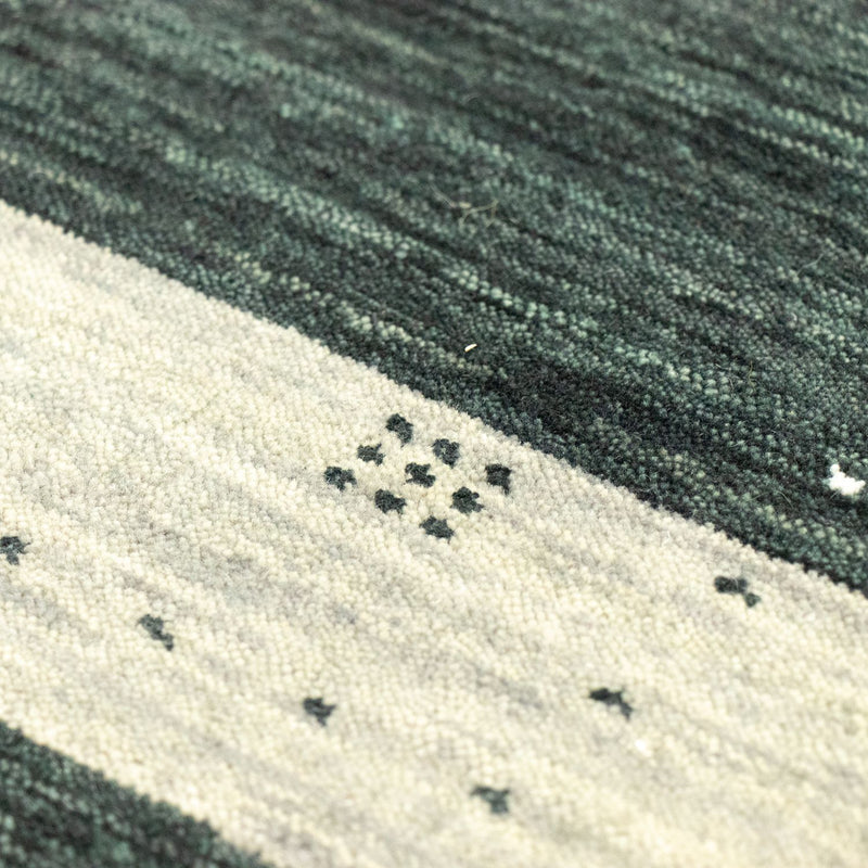 Alfombra Gabbeh - Softy - 93 x 64 cm - antracita