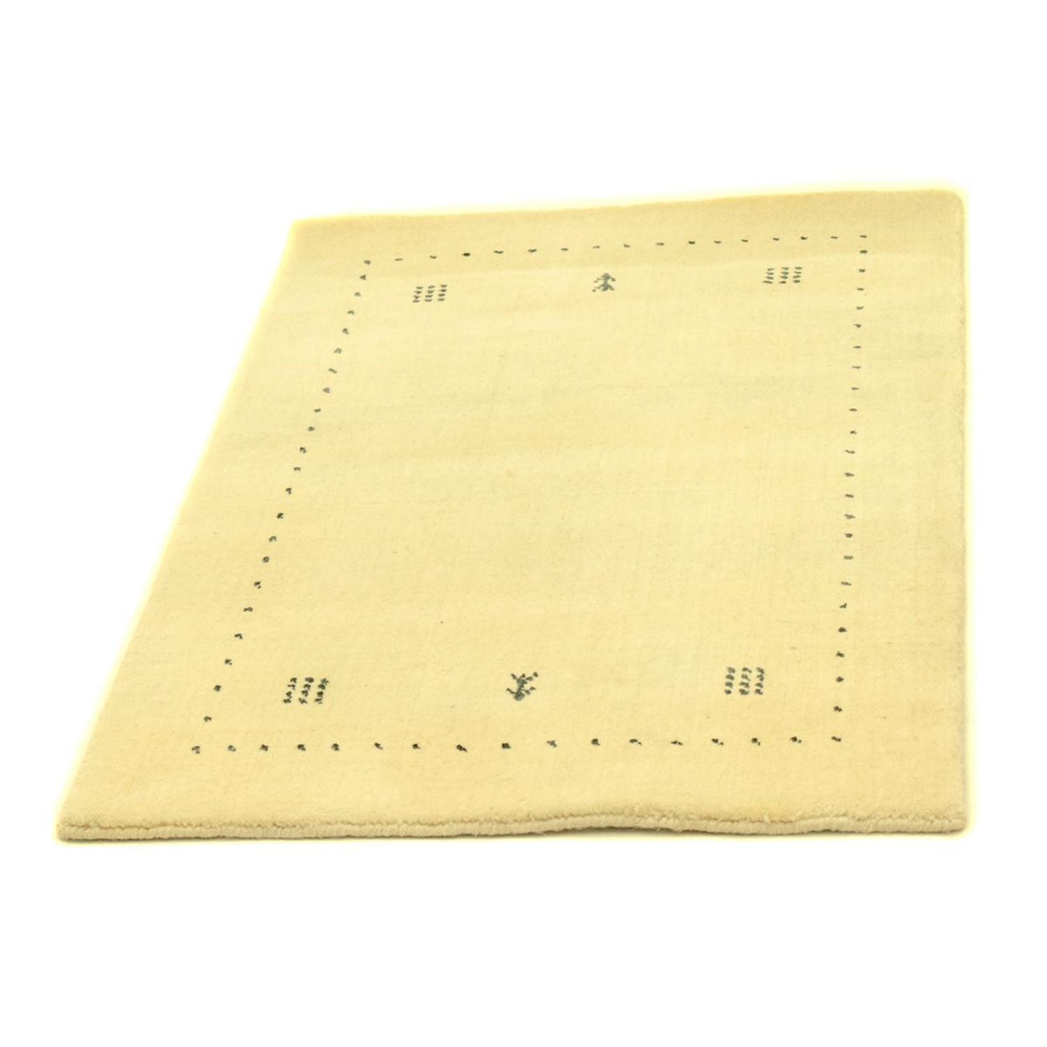 Alfombra Gabbeh - Softy - 90 x 60 cm - beige