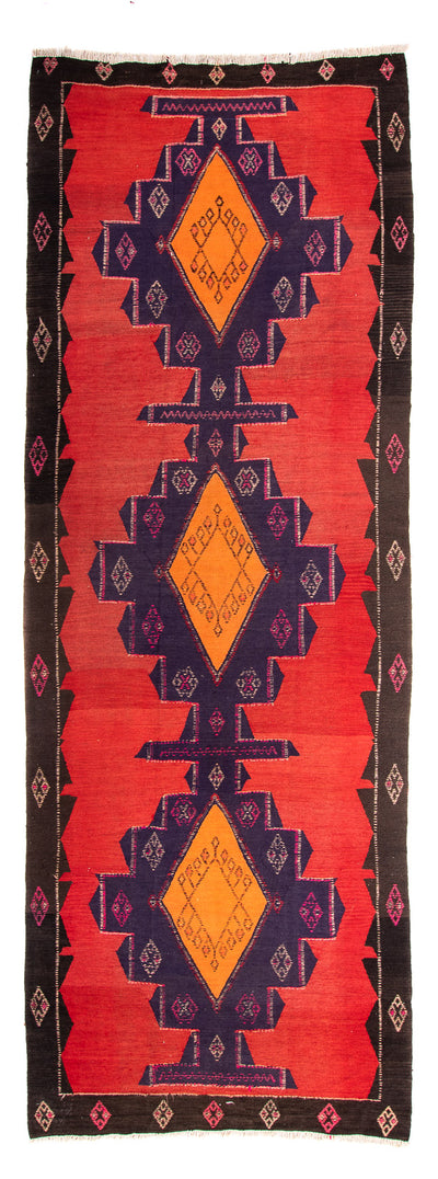 Kilim antiguo Alfombra 150x385cm