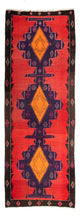 Kilim antiguo Alfombra 150x385cm