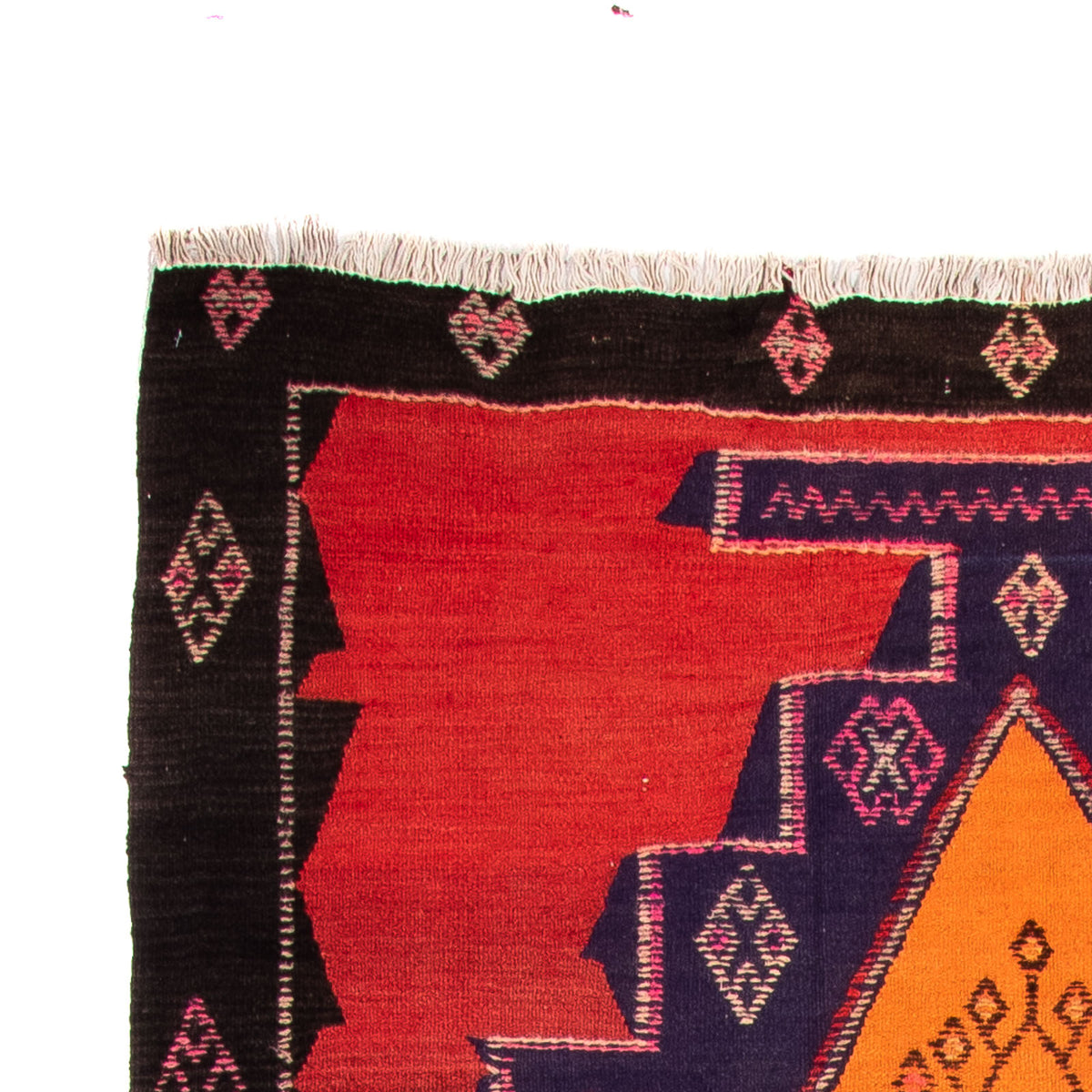 Kilim antiguo Alfombra 150x385cm