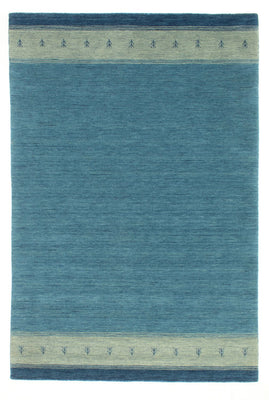 Alfombra Gabbeh - Softy - 203 x 144 cm - azul