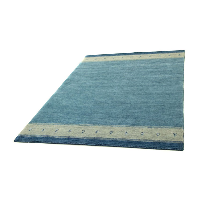 Alfombra Gabbeh - Softy - 203 x 144 cm - azul