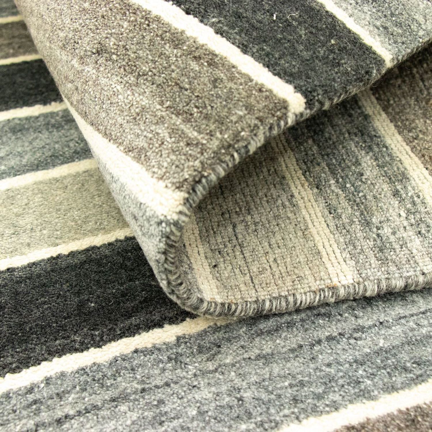 Alfombra Gabbeh - Softy - 193 x 142 cm - gris
