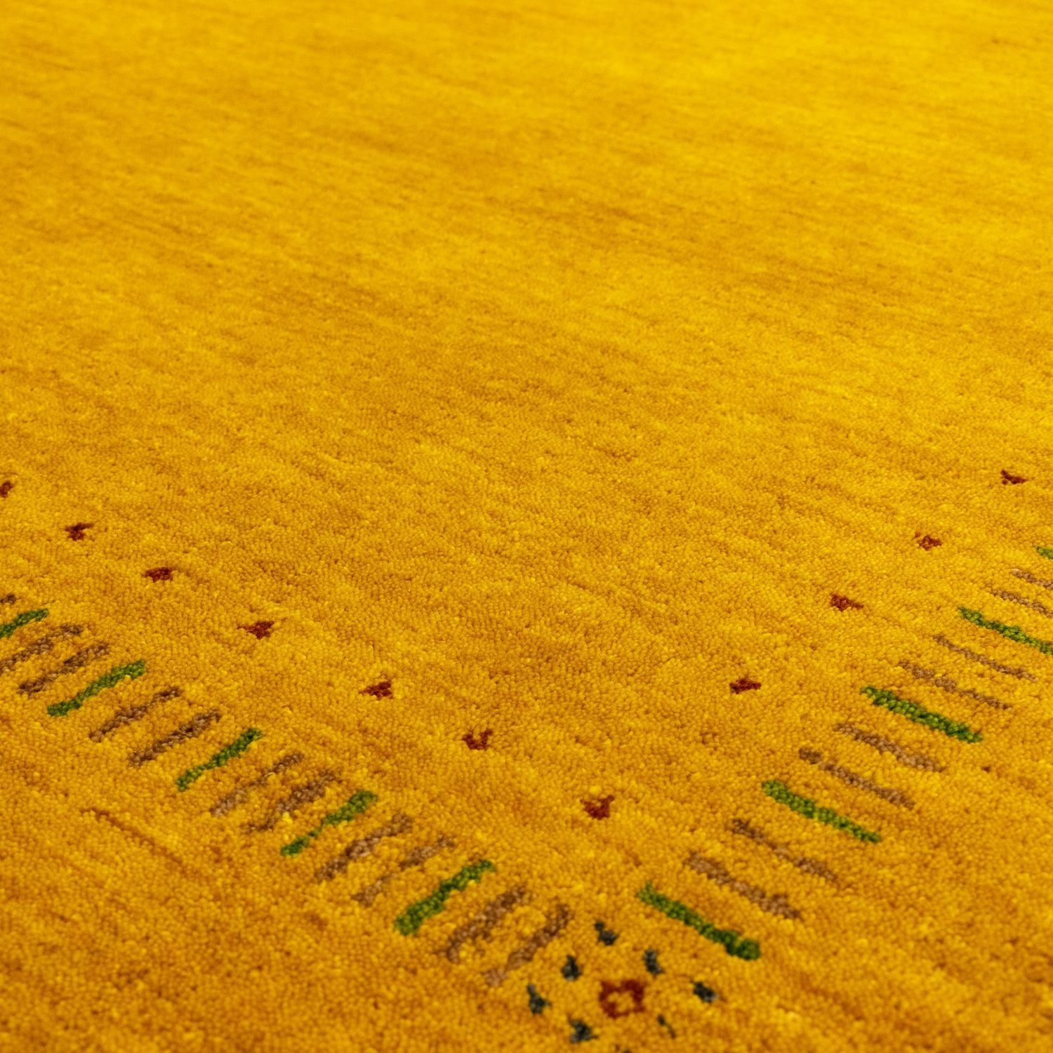 Alfombra Gabbeh - Softy - 236 x 162 cm - oro
