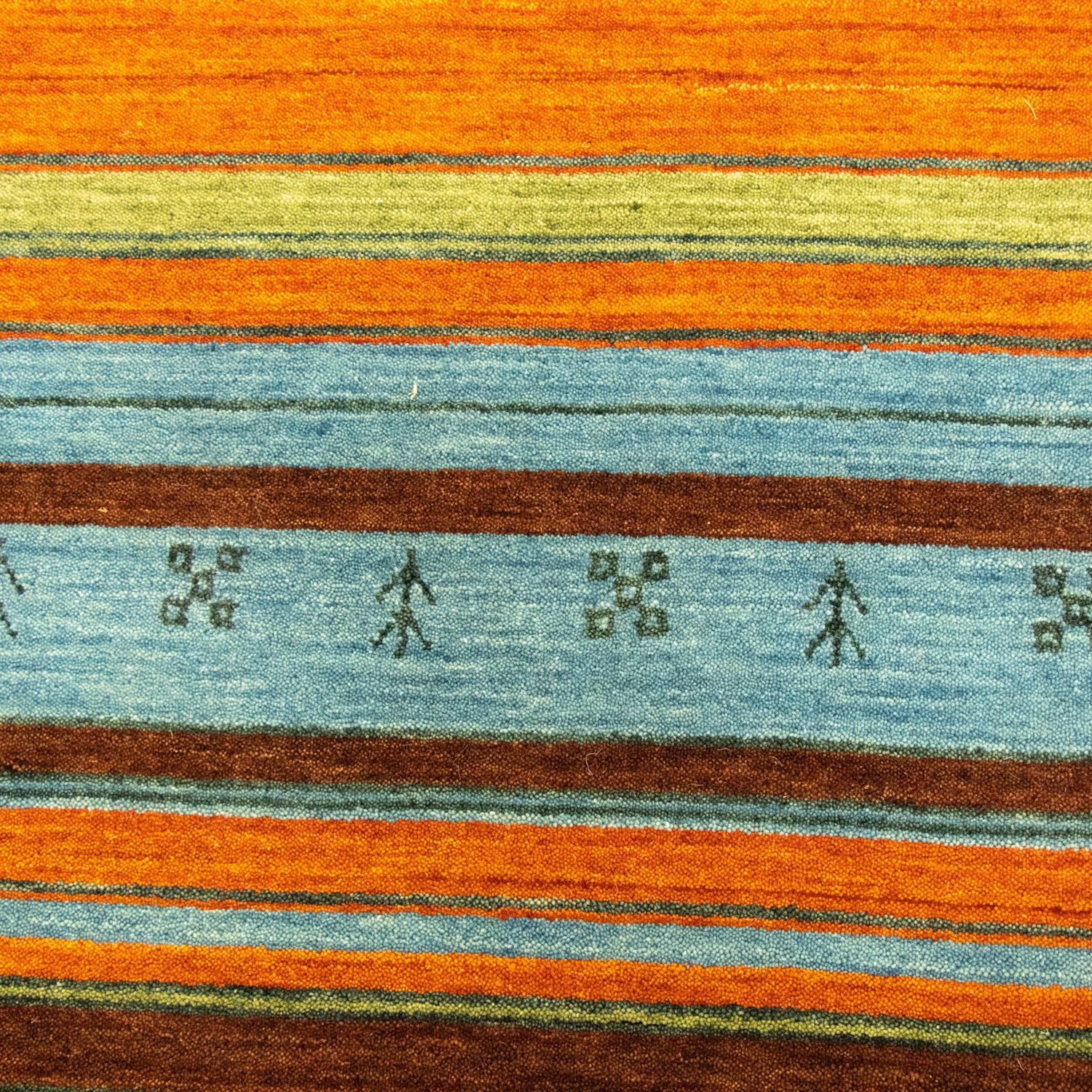 Alfombra Gabbeh - Softy - 203 x 143 cm - colorido