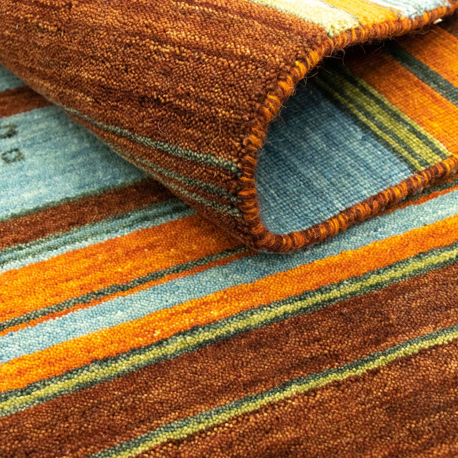Alfombra Gabbeh - Softy - 203 x 143 cm - colorido
