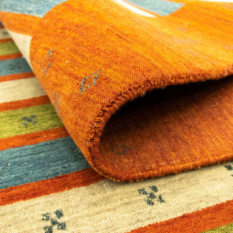 Alfombra Gabbeh - Softy - 203 x 144 cm - colorido