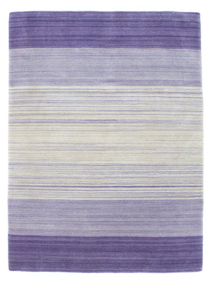 Alfombra Gabbeh - Softy - 196 x 143 cm - púrpura