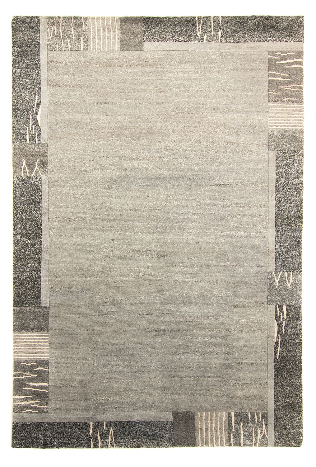 Alfombra de Nepal - 297 x 200 cm - antracita