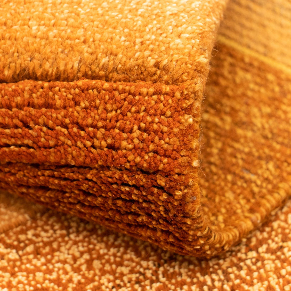 Alfombra de Nepal - 181 x 123 cm - naranja