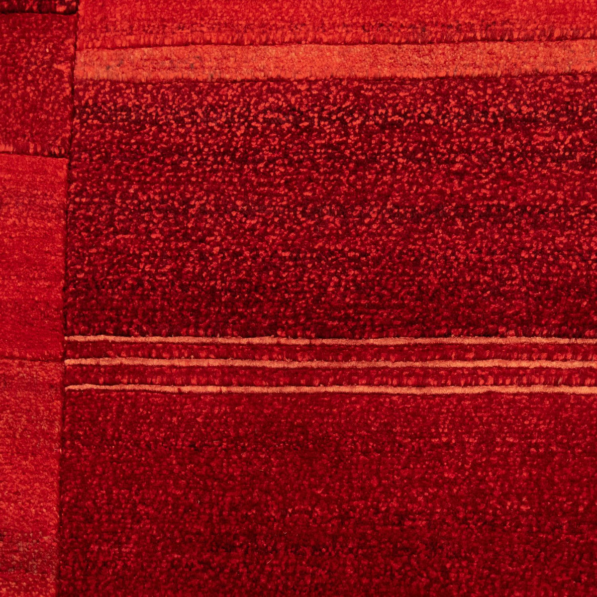 Alfombra de pasillo Alfombra de Nepal - 142 x 72 cm - rojo