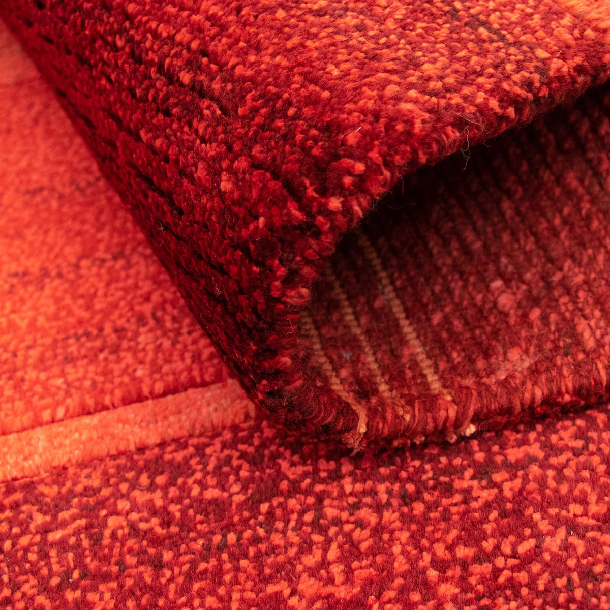 Alfombra de pasillo Alfombra de Nepal - 142 x 72 cm - rojo