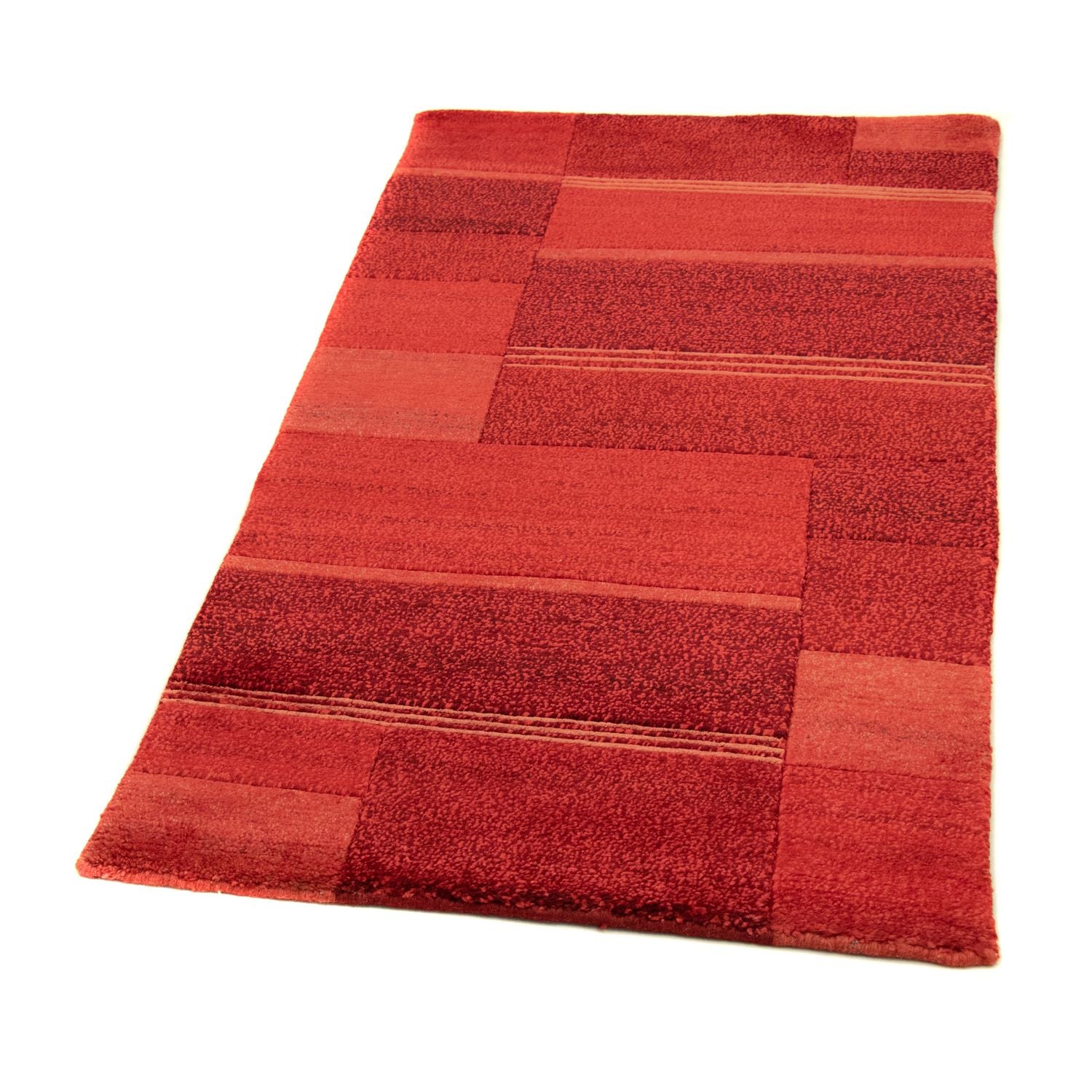 Alfombra de pasillo Alfombra de Nepal - 142 x 72 cm - rojo