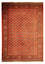 Alfombra Turkaman - 333 x 260 cm - rojo oscuro