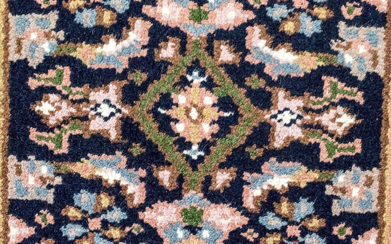 Alfombra oriental - 160 x 90 cm - azul