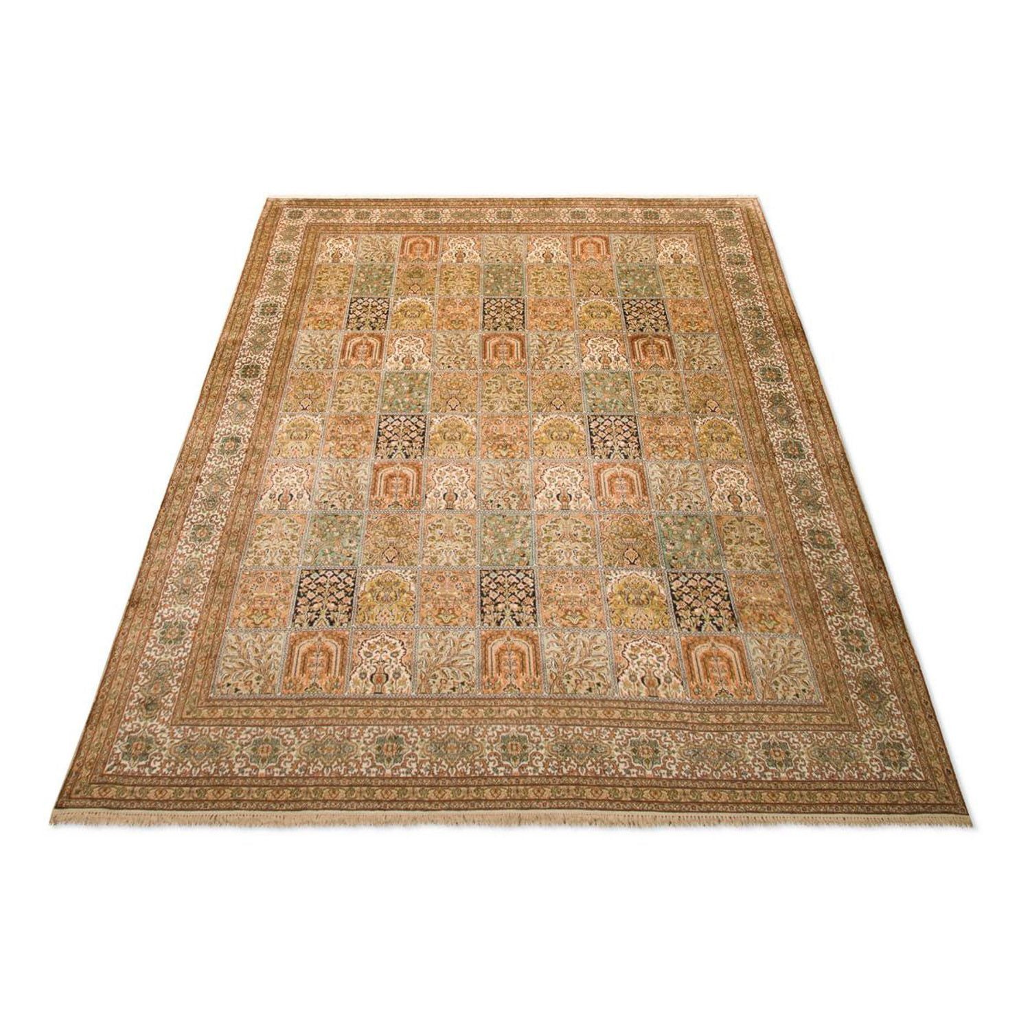 Alfombra de seda - Seda de Cachemira - 328 x 240 cm - multicolor