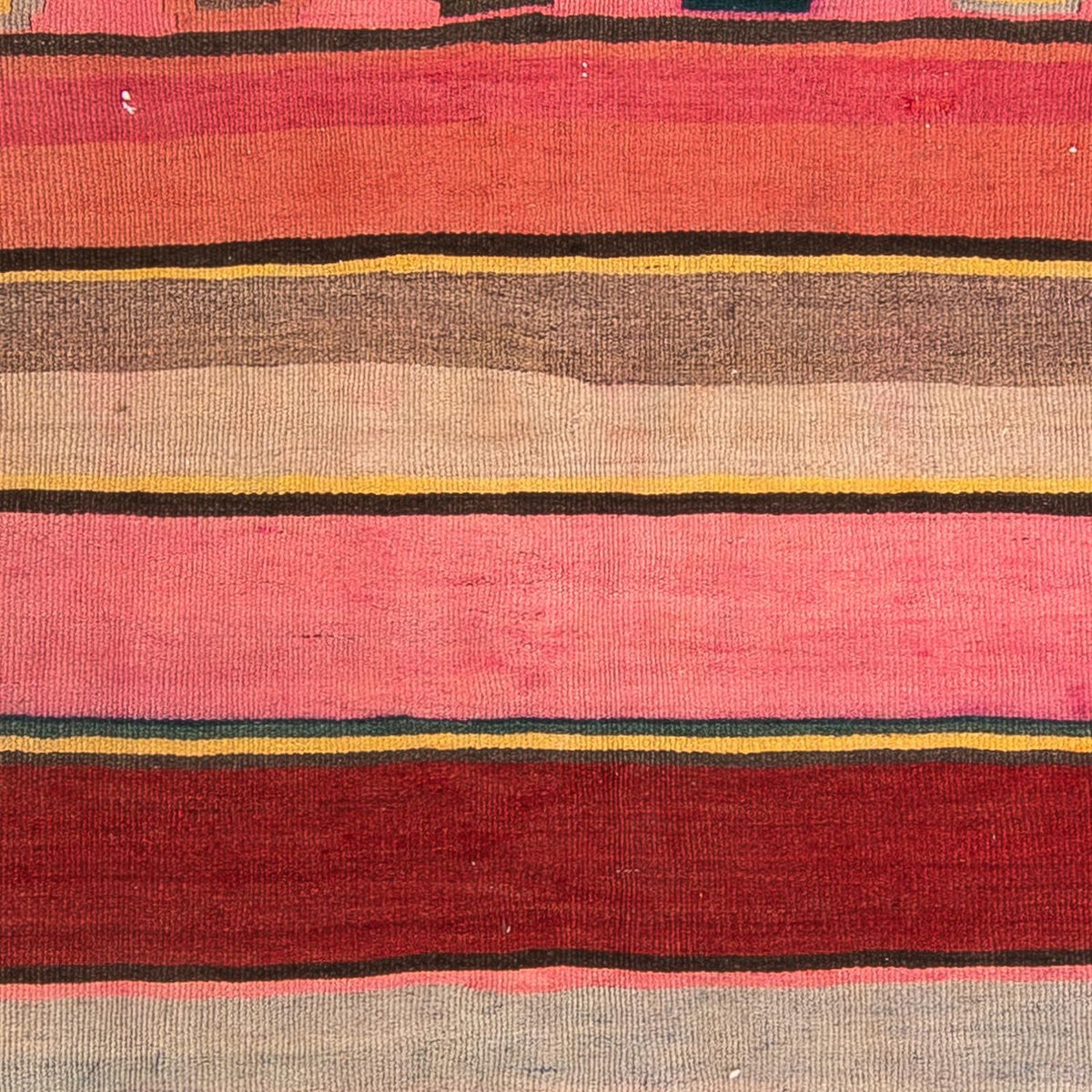 Alfombra de pasillo Alfombra Kelim - Antigua - 250 x 120 cm - multicolor