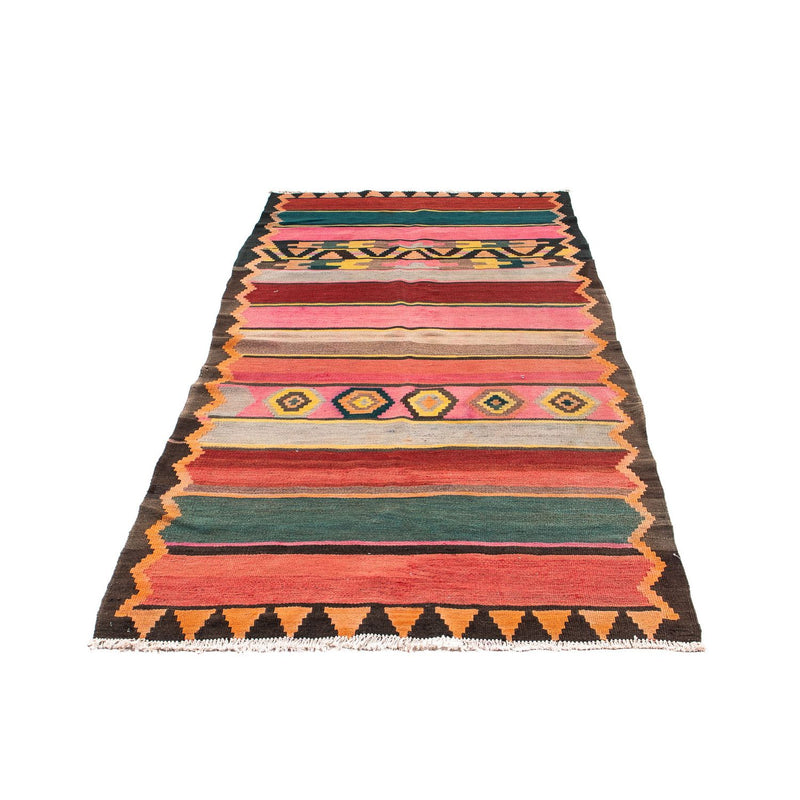 Alfombra de pasillo Alfombra Kelim - Antigua - 250 x 120 cm - multicolor