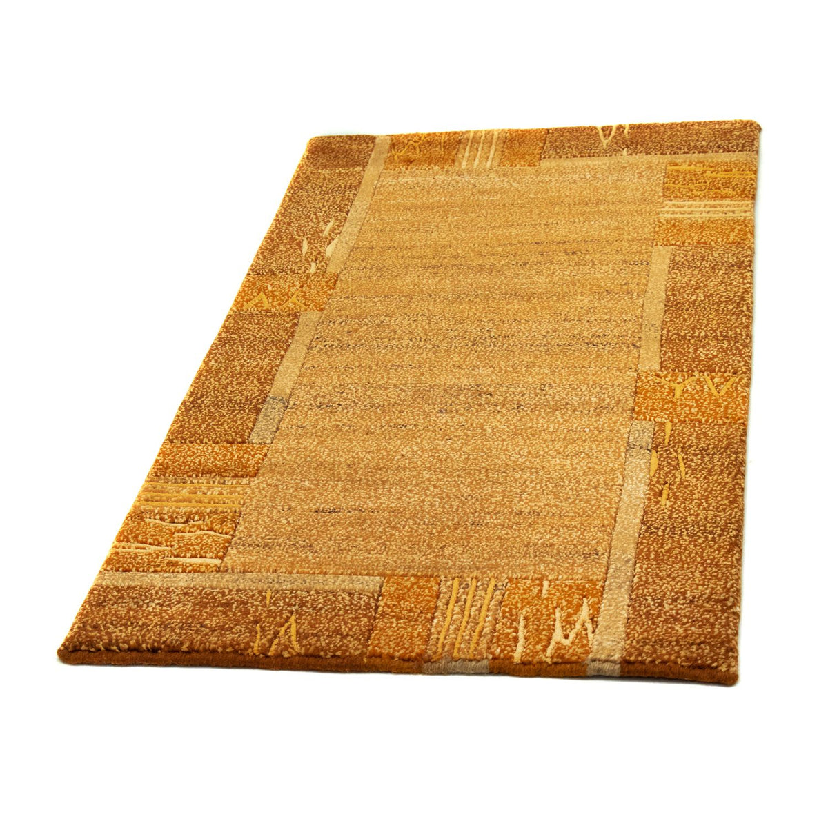 Alfombra de Nepal - 140 x 72 cm - naranja