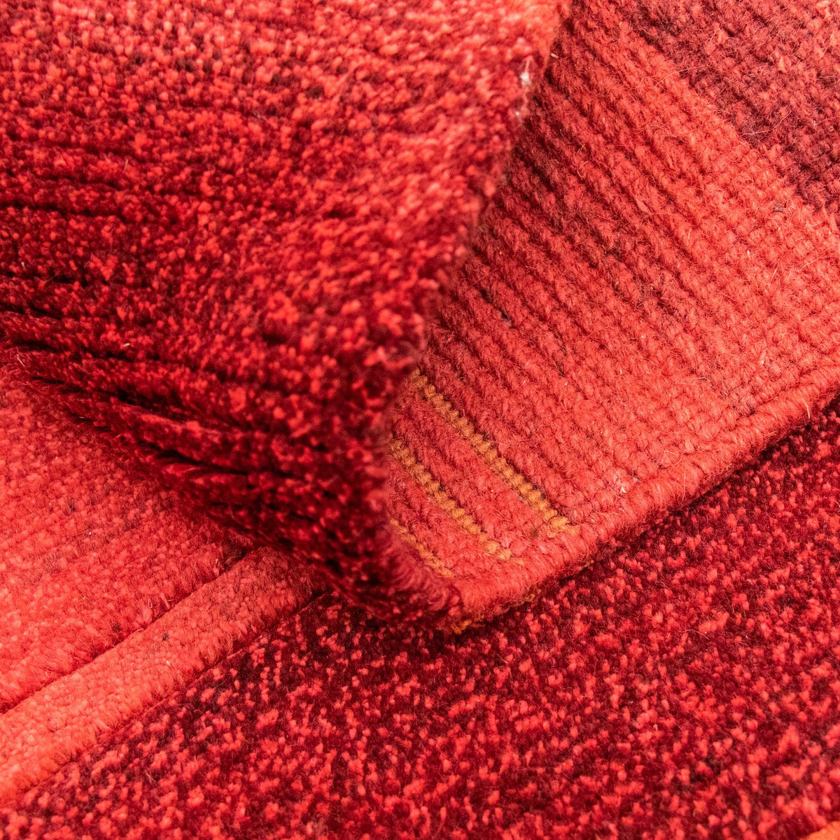 Alfombra de Nepal - 138 x 72 cm - rojo