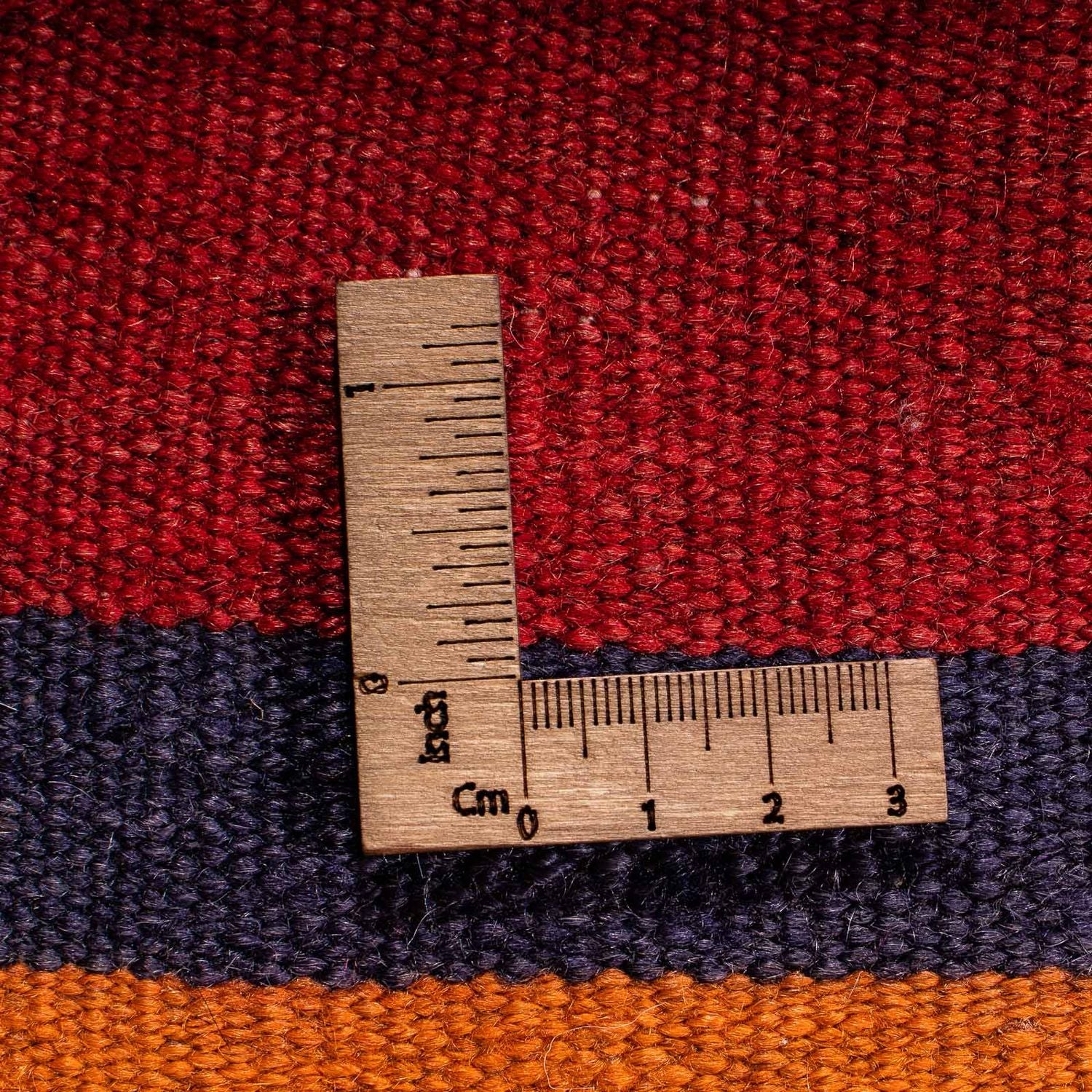 Alfombra de pasillo Alfombra Kelim - Antigua - 295 x 120 cm - multicolor