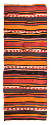 Alfombra de pasillo Alfombra Kelim - Antigua - 295 x 120 cm - multicolor